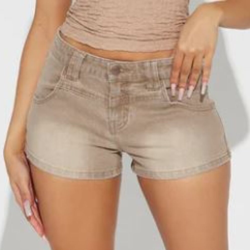 Fashion Nova - Stretch Denim Shorts